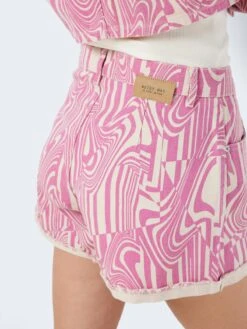 Noisy May Denim Shorts Regular Jeans DREW Dames Pink -Noisy May Winkel dbccb10cca179e49c62e3ddecd262ecd