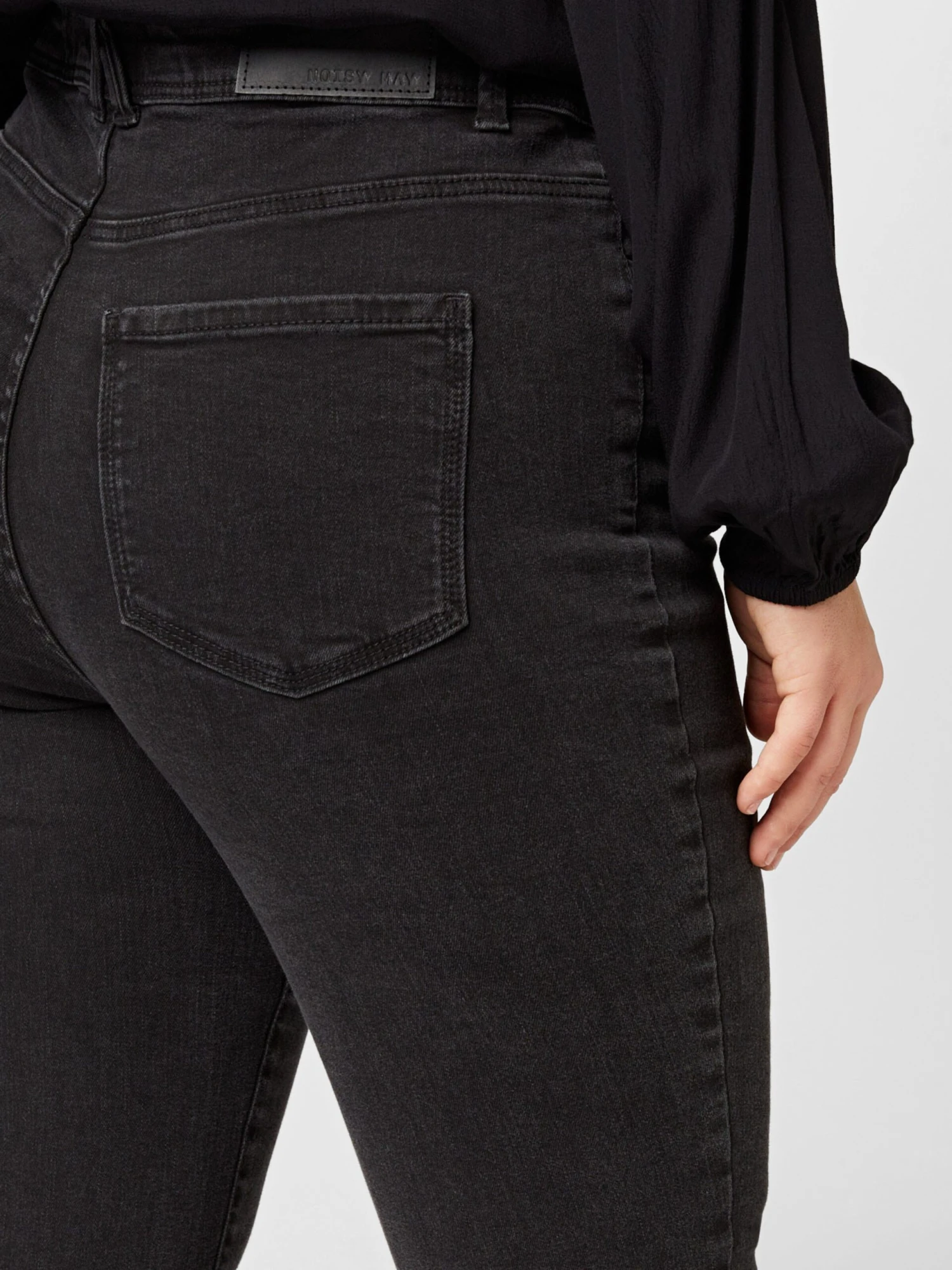 Jeans Slimfit Jeans AGNES Dames Zwart 4 Jeans Slimfit Jeans AGNES Dames Zwart - Afbeelding 2