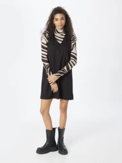 Noisy May Jerseyjurken Jurk THEA Dames Zwart -Noisy May Winkel e18faa6b0ce82f1862283ba058c349e0