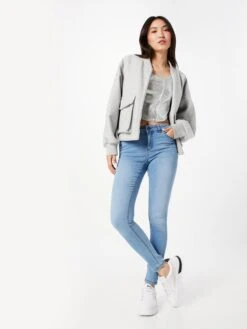 Noisy May Jeans Skinny Jeans BILLIE Dames Blauw -Noisy May Winkel e3ccd354b0aa04a1db39854734707db8