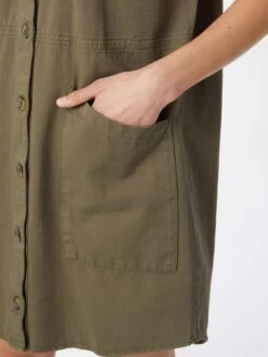 Noisy May Blousejurken Blousejurk Alma Dames Kaki -Noisy May Winkel e85d4a011cb324d46270b9721bcf9a46