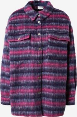 Noisy May Tussenjassen Tussenjas Dames Navy / Lichtblauw / Pink