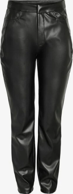 Noisy May Leren Broeken Regular Broek ANDY Dames Zwart