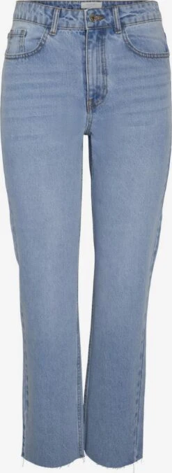 Noisy May Straight Regular Jeans JULES Dames Blauw