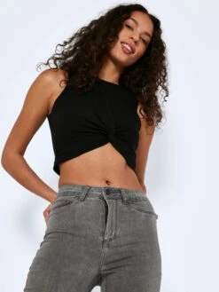 Noisy May Crop Tops Top Twiggi Dames Zwart -Noisy May Winkel fc01fd27f94475ade3b25d7c76a153ab