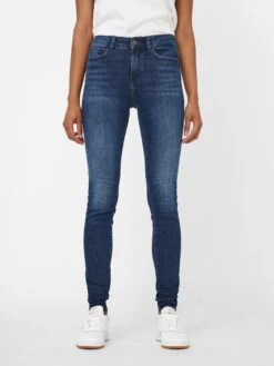Noisy May Jeans Skinny Jeans Dames Blauw -Noisy May Winkel fc4e5415160d84f53ba895ebe6f899b2